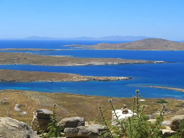 Delos Bay and Rhenia