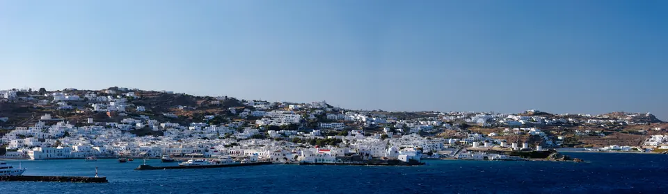 Mykonos harbour